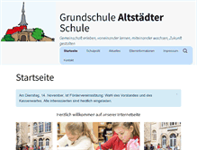 Tablet Screenshot of altstaedter-grundschule.de
